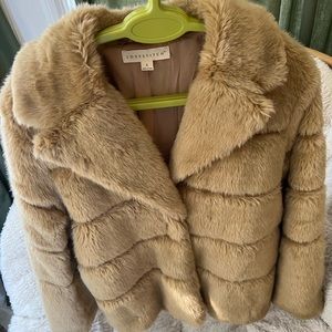 Lovestitch Faux Fur Shrug Jacket